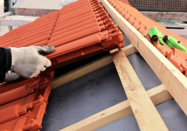 Installation de toiture